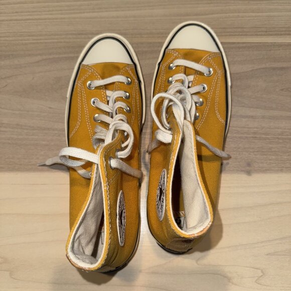 Converse Chuck Taylor All Star 70 Hi Sunflower Shoe Unisex Men's 7.5 Women's 9.5 - Picture 5 of 9